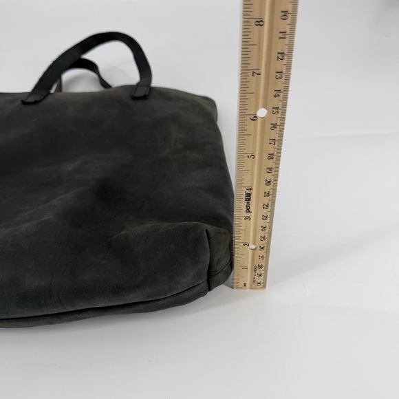 Abel Gray Leather Convertible Backpack Purse main image 5